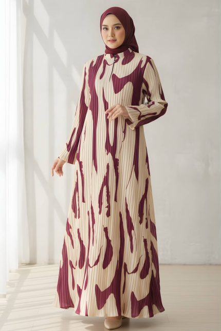 Crap Silk Abaya