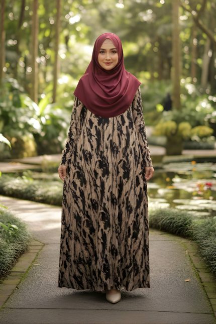 Crap Silk Abaya