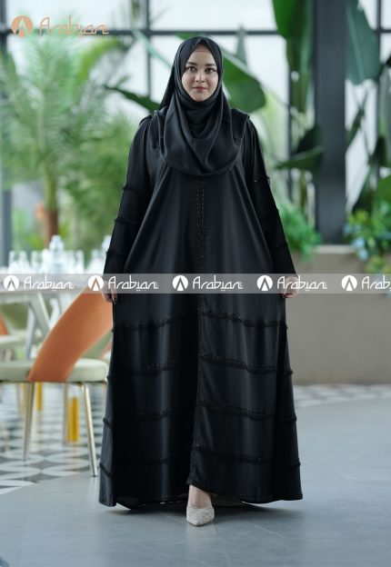 Mannat Classic Abaya - Black