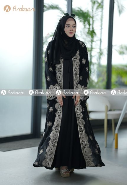 Aysha Georgette Abaya Set (V2)