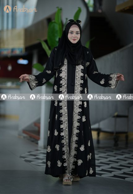 Aysha Georgette Abaya Set (V3)