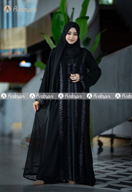 Fashionable Georgette Abaya Set